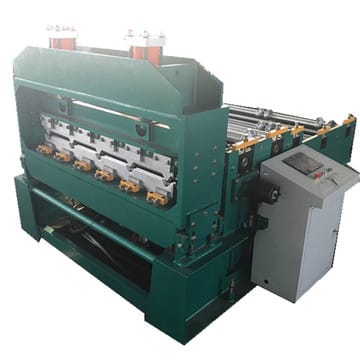 Arch metal curve roofing forming machine
