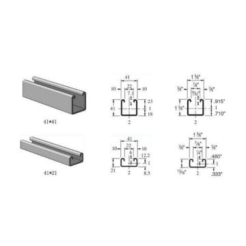 High precision strut channel forming machine