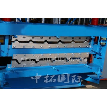 Cold Double Deck Corrugated Roof Sheet Making Machine