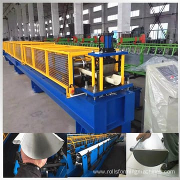 rain gutter steel roll forming machine