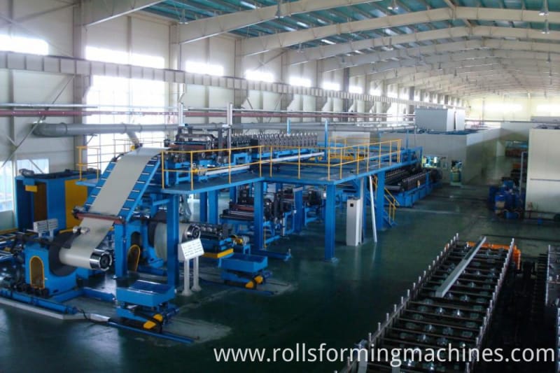 roof wall sandwich panel machine