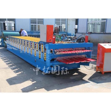 ZT-004-037 Double Layer Roofing Panel Roll Forming Machine