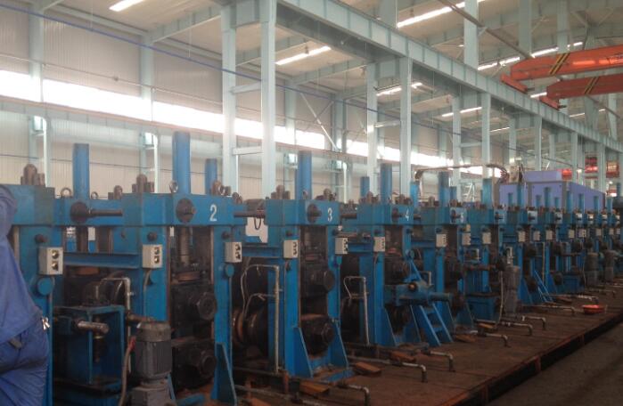 HF welded pipe making machine