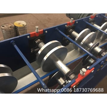 steel water gutter making machine