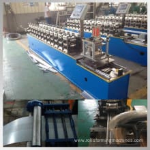 Automatic slat rolling door machine