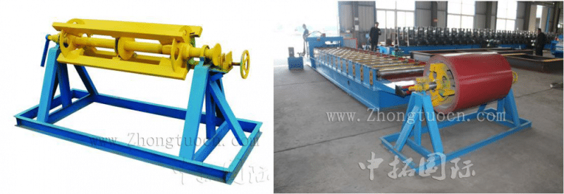 steel double layer machine