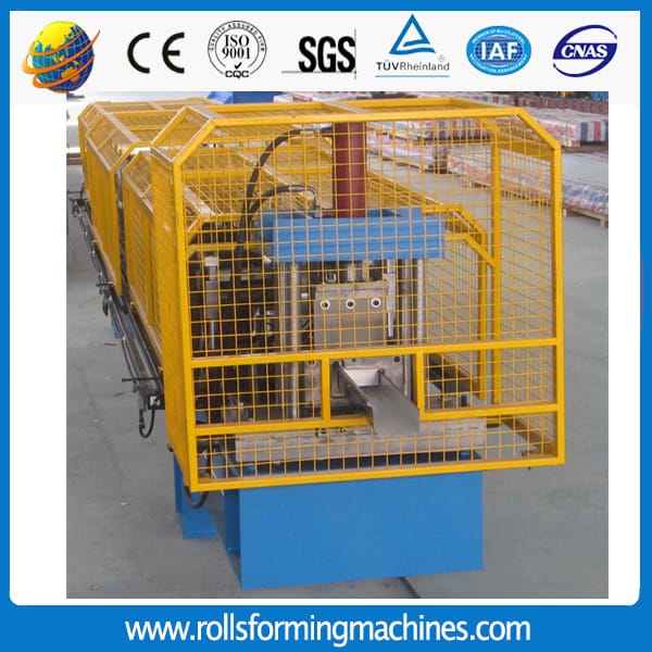 rain gutter making machine