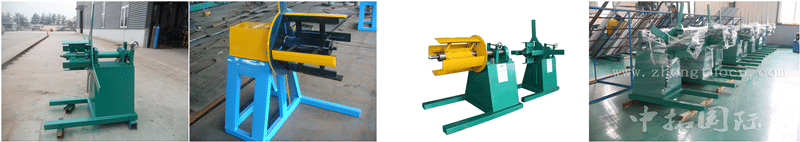 Decoiler System keel roll forming machine