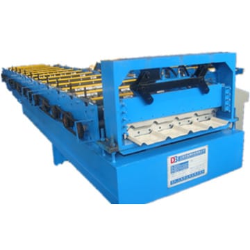 Color steel metal roof sheet roll forming machine