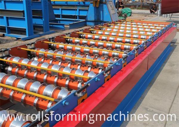 Automatic Galvanized Tile Roofing Roll Forming Machine