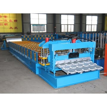 Aluminium Roofing Sheets Machines Prices Automatic Glazed Roof Tile Steel Roll Forming Machine Roll Former