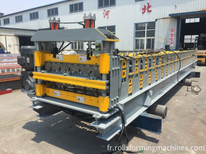 Machine à feuilles de toit galvanisé