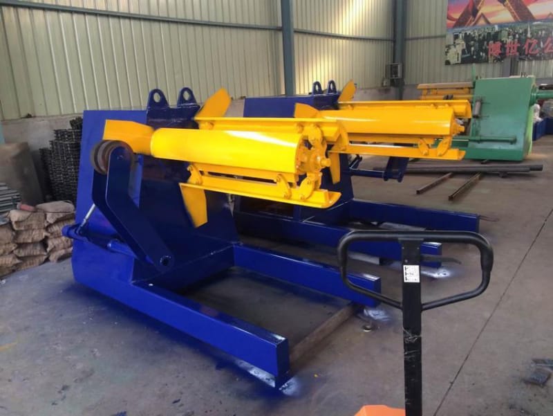 5 tons hydraulic decoiler