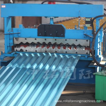 Metal Roof Tile Corrugated Panel Roll Forming Machine