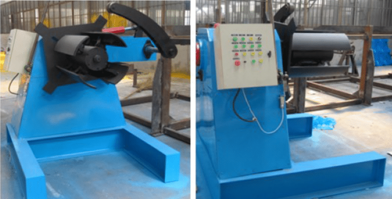 hydraulic decoiler