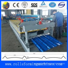 New type steel sheet glazed tile roll forming machine