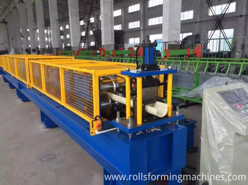 steel gutter roll machine