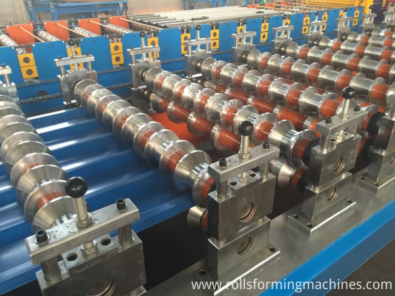 Used Metal Roof Panel Roll Forming Machine