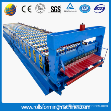 High speed metal wave roofing panel forming machine