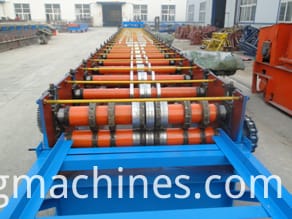 floor deck roll forming machine cutting system