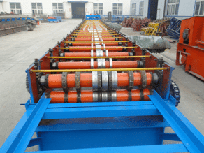 floor deck forming machine