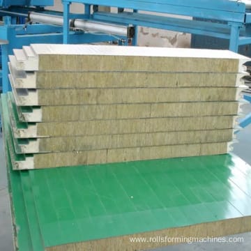 Fireproof Rock Wool Sandwich Panel Making Machine