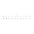 Aluminum Metal Roof Roofing Wall Panel Machine