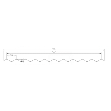 Aluminum Metal Roof Roofing Wall Panel Machine