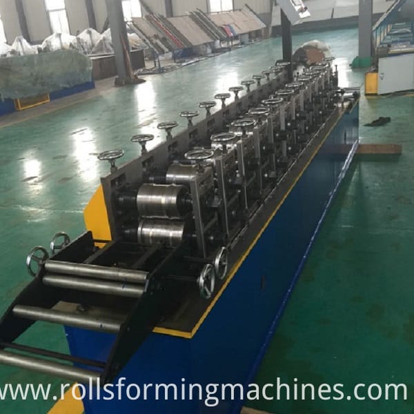  Shutter Door Roll Froming Machine System --feeding and straightening