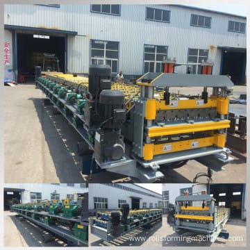 Galvanized roof sheet roll forming machine