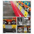 Storage rack upright shelf frame roll forming machine