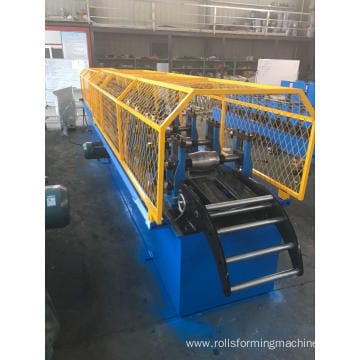 Small hat post roll forming machine