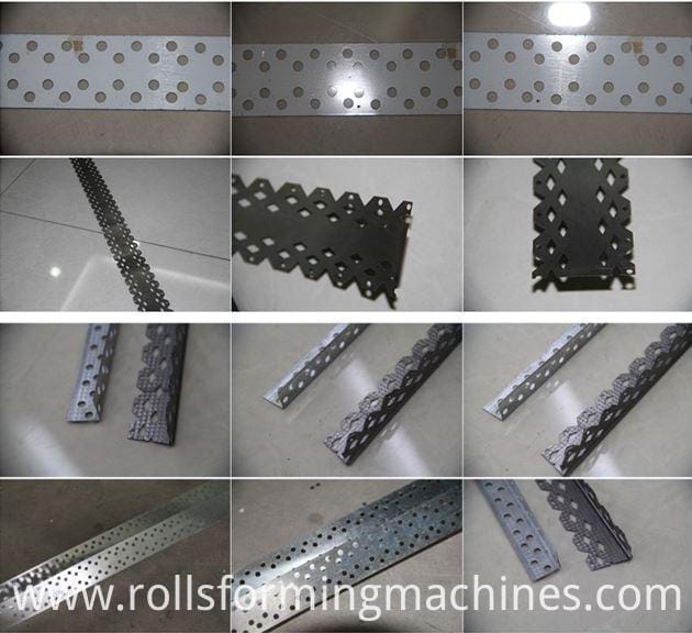 Wall Angle Steel Frame Machine For Drywall Corner Bead Roling Mill Angle Cutting Machine