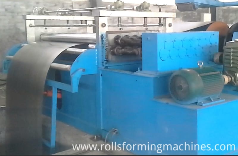 first leveling system of cut to length machine
