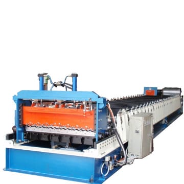 High Strength Corrugated Sheet Roll Forming Machine