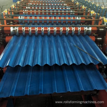 double layer roofing panel roll forming machine