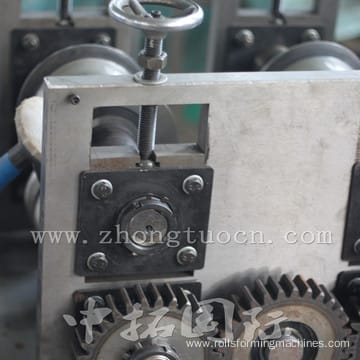 Metal Ridge Cap Tile Making Machine