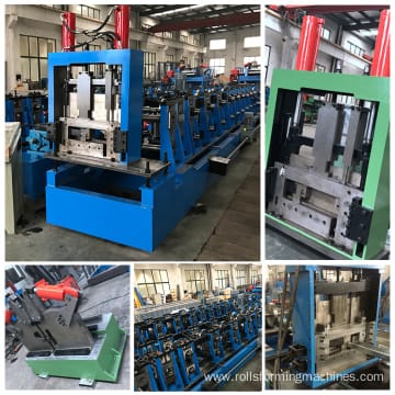 High precision C steel structure purline making machine