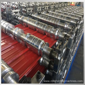 Galvanized roof sheet roll forming machine