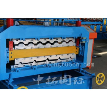 Color Steel Glazed Trapezoidal Sheet Roof Tile Machine