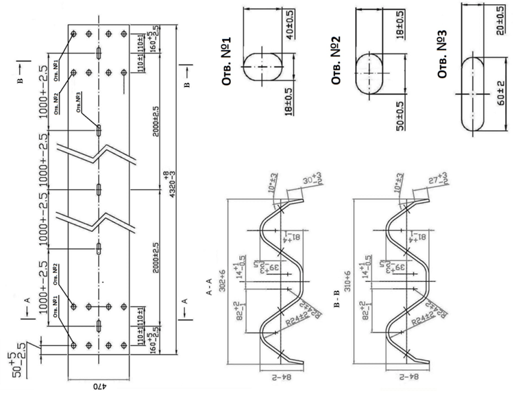 Expressway traffic crash barrier forming machine