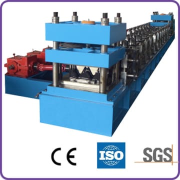 Steel Road Crash Barrier Machine