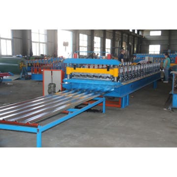 Roofing Sheet Roll Forming Machine with Trapezoid Tile