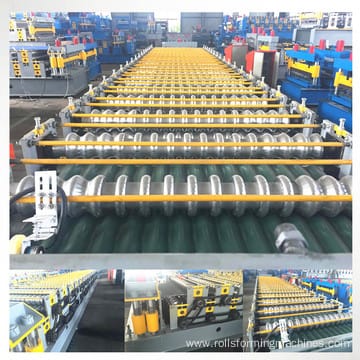 color steel corrugated sheet machine