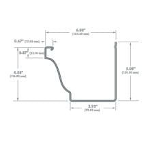 rain gutter cold forming machine