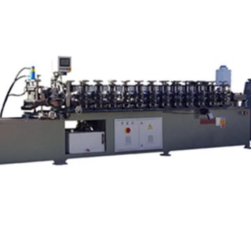 High speed rolling shutter door making machine