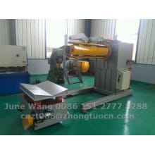 hydraulic decoiler with loading car used for machine