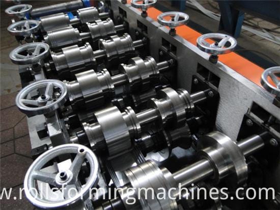 C Carbon Steel Profile Roller Forming Machine , C Carbon Steel Profile Roller Forming Machine , C Ch Sheet Metal Rolling Machine