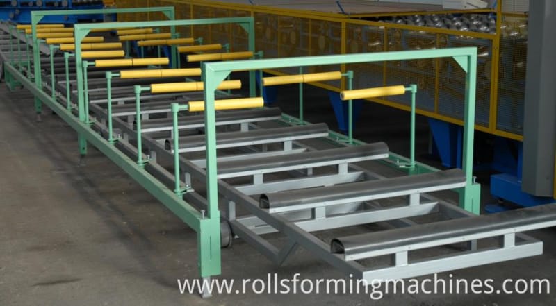 roll forming machine stacker 