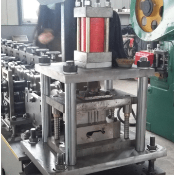 Roller shutter door making machine